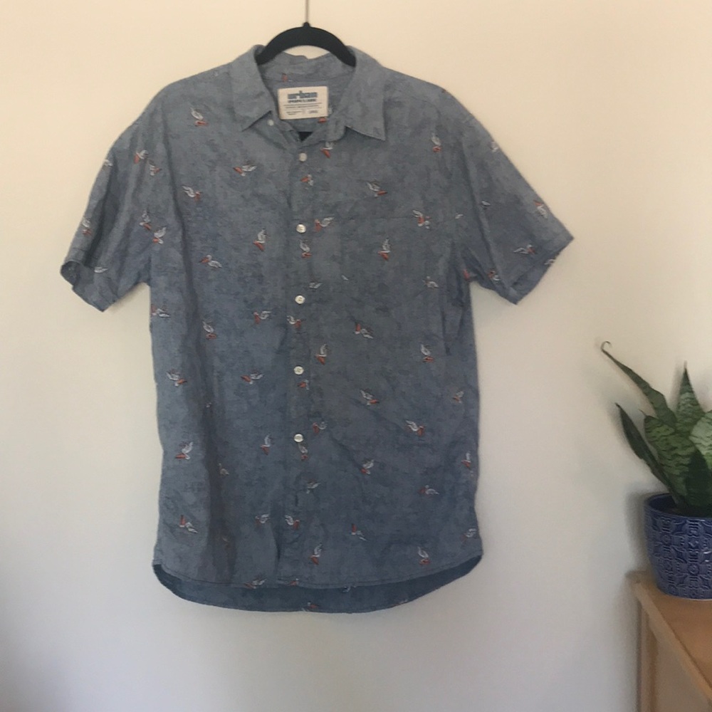 Short Sleeved Button Down